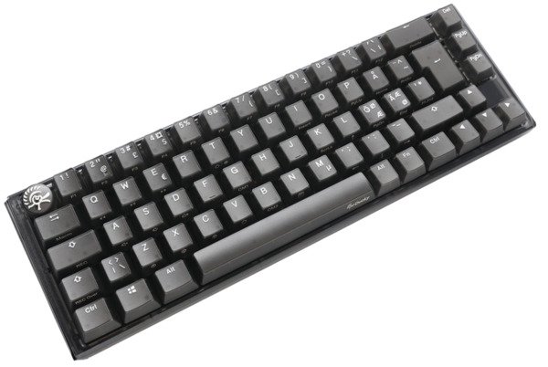 Ducky One 3 Aura Black SF 65% Cherry Red RGB - gaming keyboard