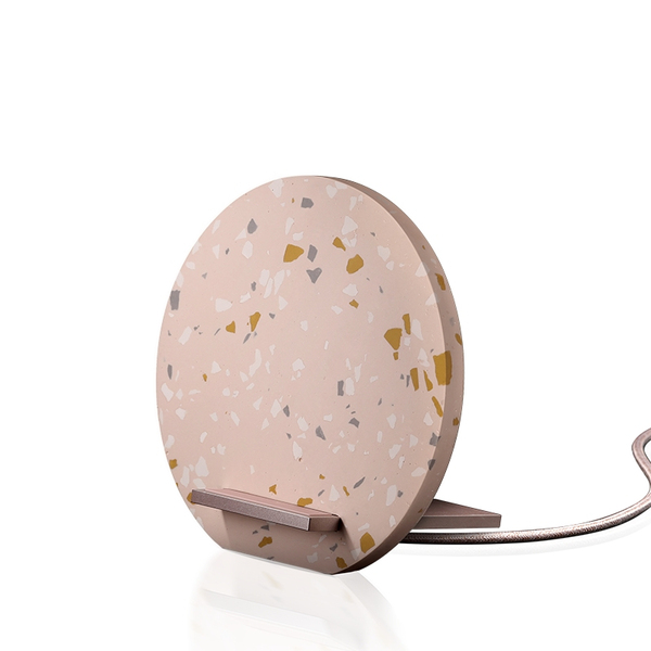 Native Union - DOCK WIRELESS TERRAZZO - ROSE