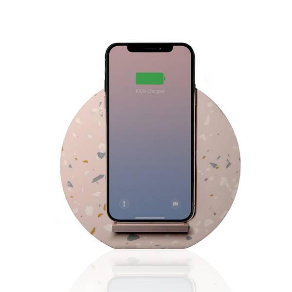 Native Union - DOCK WIRELESS TERRAZZO - ROSE