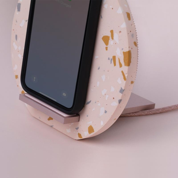 Native Union - DOCK WIRELESS TERRAZZO - ROSE