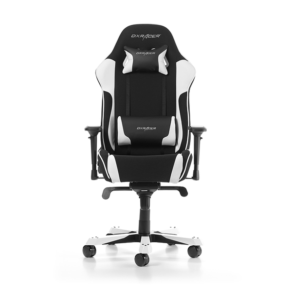 DXRacer King - Pelituoli - Valkoinen Musta