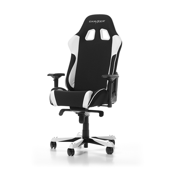DXRacer King - Pelituoli - Valkoinen Musta