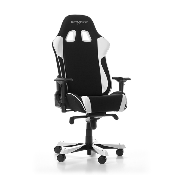 DXRacer King - Pelituoli - Valkoinen Musta