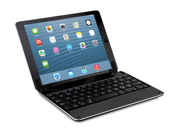 ISOTECH Aluminium case with Bluetooth Keyboard for iPad Air (Nordic KB) Black