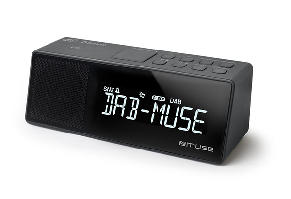 Muse M-172 DBT - klockradio, DAB+/FM/BT/Dual Alarm/NFC