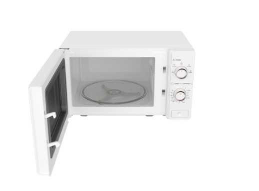 Midea MM720C2AT-W Freestanding Microwave Oven, 20 L, 700 W, White