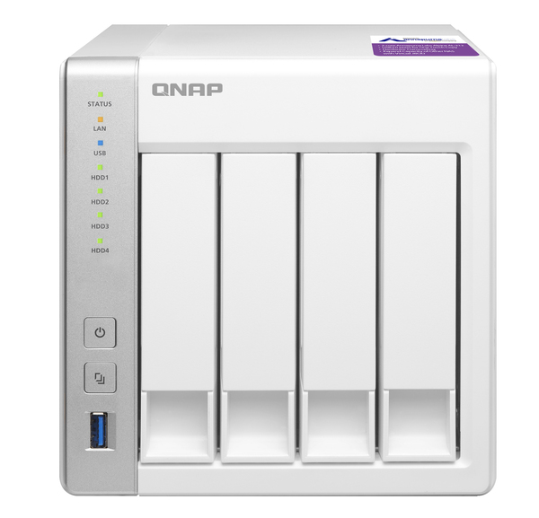 QNAP TS-431P 4-Bay/Tower/SATA 6Gbps/1GB