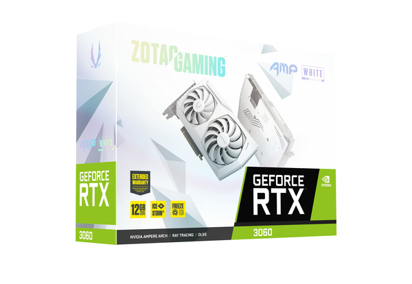 ZOTAC GAMING GeForce RTX 3060 AMP 12GB White Edition