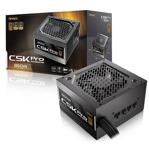 Antec CSK850 PRO Power Supply Unit, Black