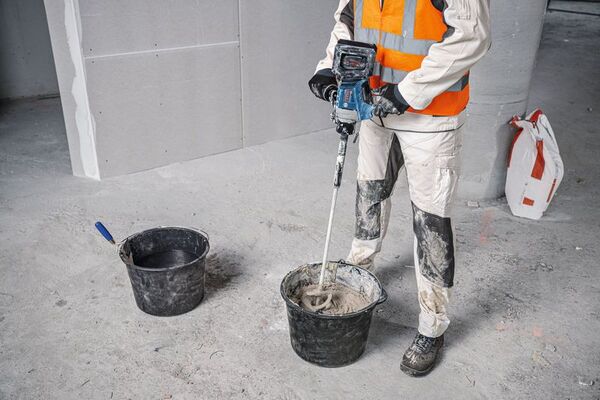 Bosch Professional GRW 18V-120 Akkuk&auml;ytt&ouml;inen sekoitin, ilman akkua