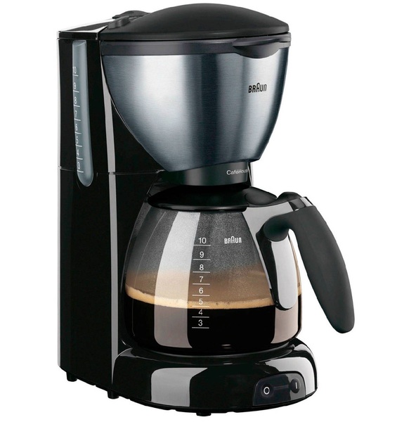 Braun KF570.1 Caf&eacute;House Pure Aroma Deluxe kahvinkeitin, auto-off