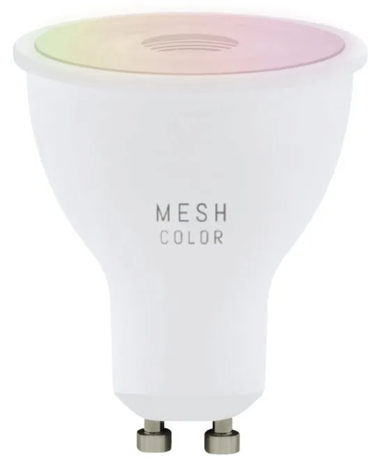 EGLO Smart LED Spot GU10 RGB+CCT 4.9W 420lm - Smart LED Spotlight, White (opal)