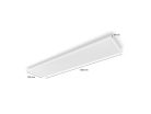 Philips Hue White and Color Ambiance Surimu Rectangle - Ceiling light panel, White