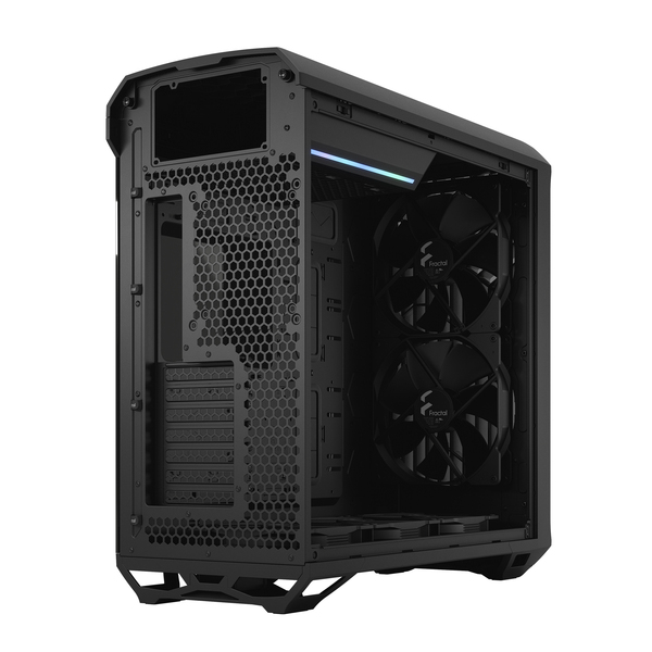Fractal Design Torrent RGB - Mid Tower case with window, White / Clear Tint