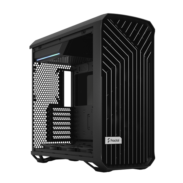 Fractal Design Torrent RGB - Mid Tower case with window, White / Clear Tint