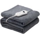 Terraillon Sähkölämmitteinen peitto Plaid Cozy 160 x 120 cm, tummanharmaa