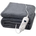 Terraillon Sähkölämmitteinen peitto Plaid Cozy 160 x 120 cm, tummanharmaa