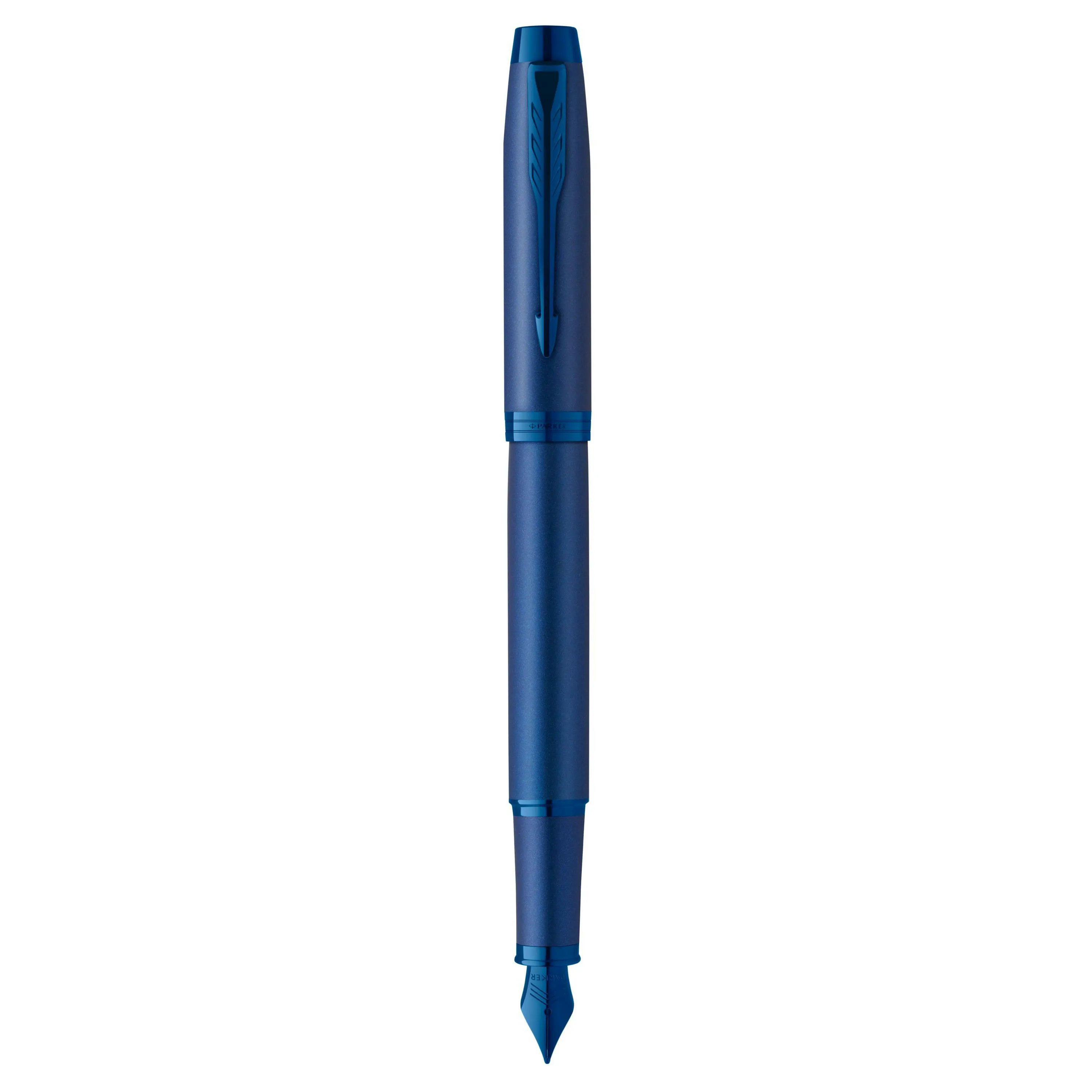 Parker IM Monochrome Blue Fountain pen F Blue ink