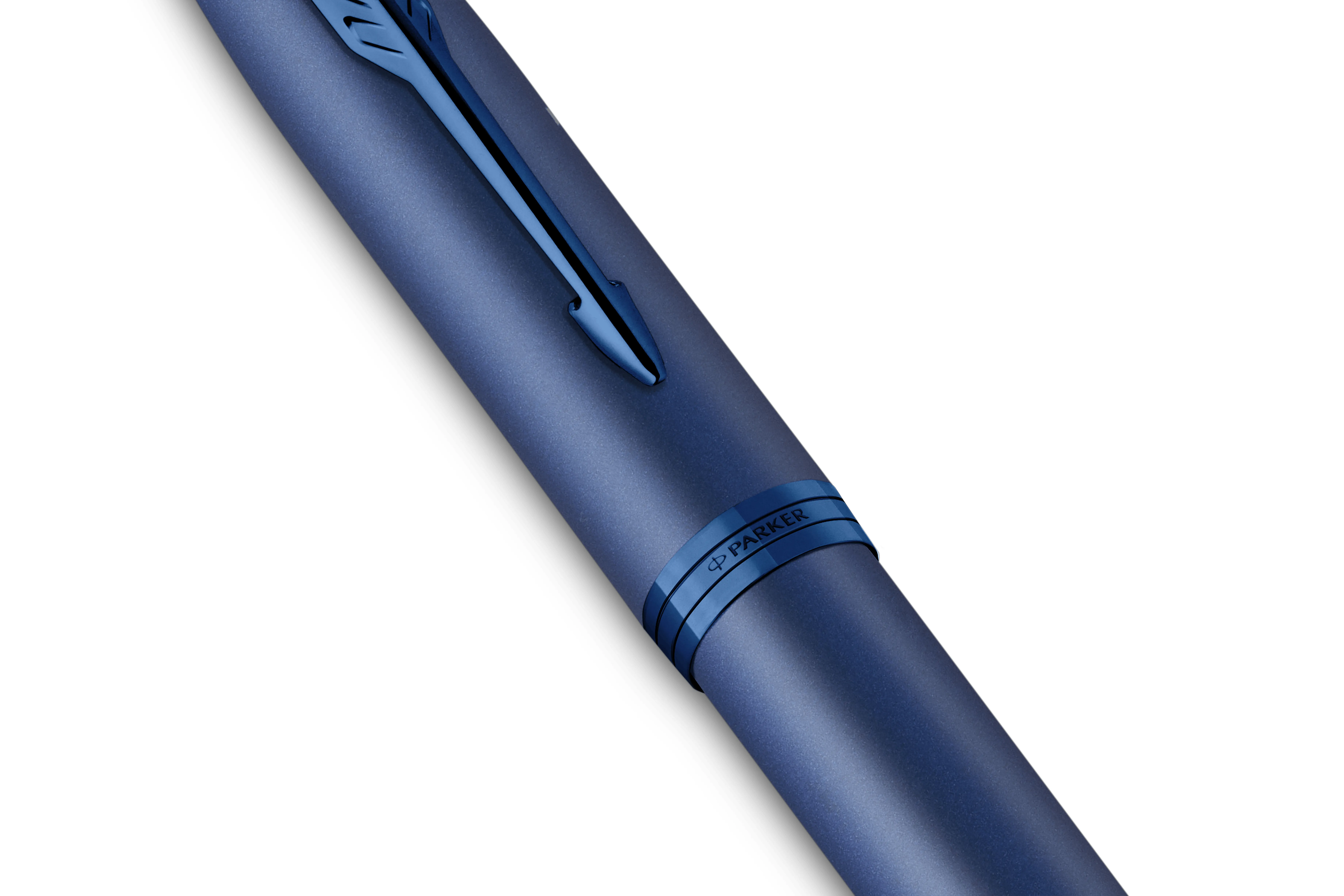Parker IM Monochrome Blue Fountain pen F Blue ink