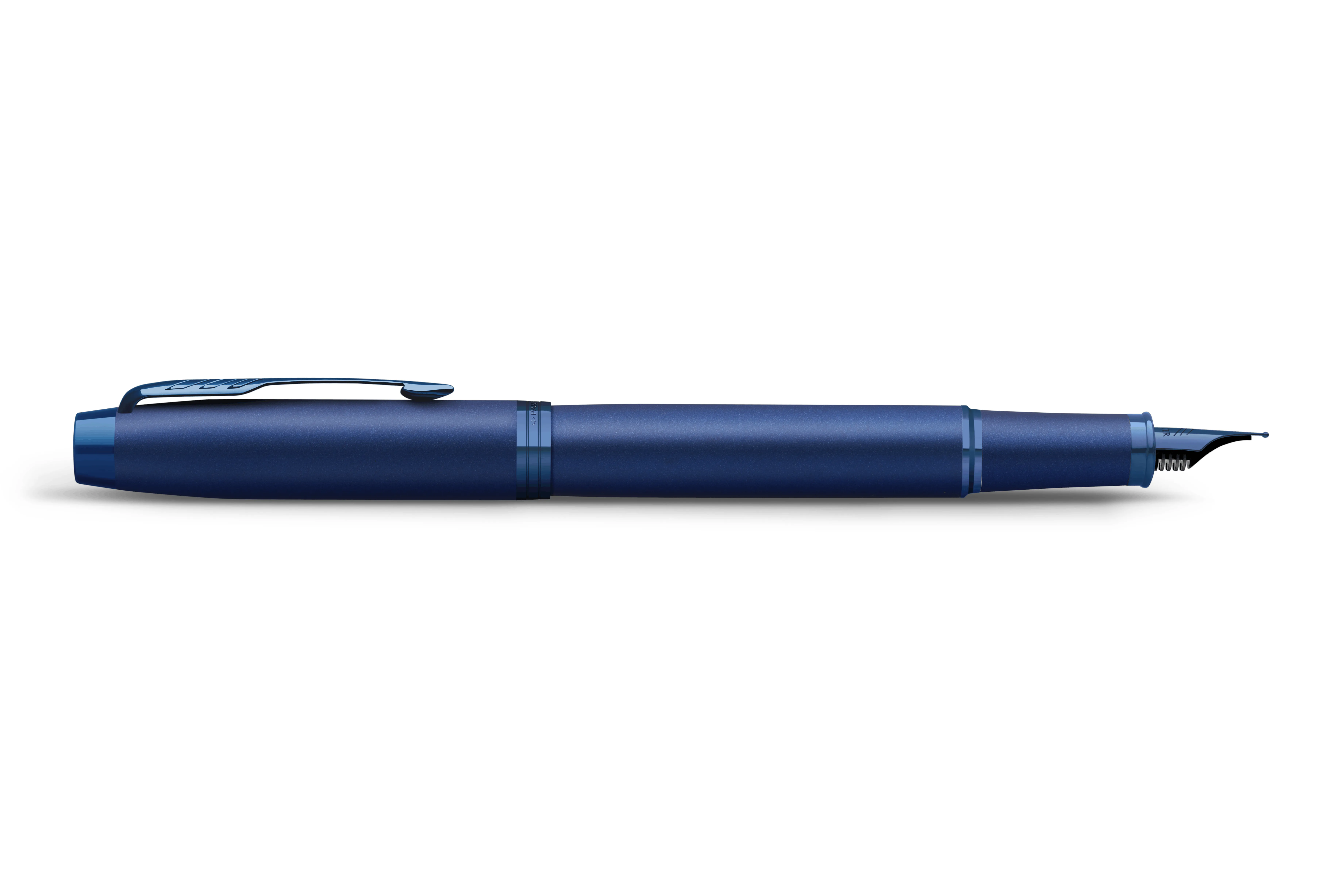 Parker IM Monochrome Blue Fountain pen F Blue ink