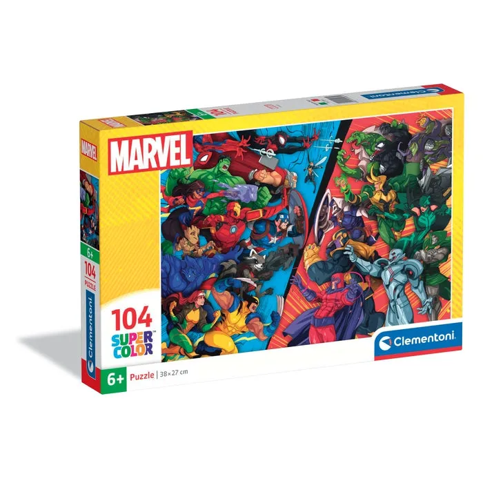 104 pcs Puzzles Marvel Heroes VS Villains