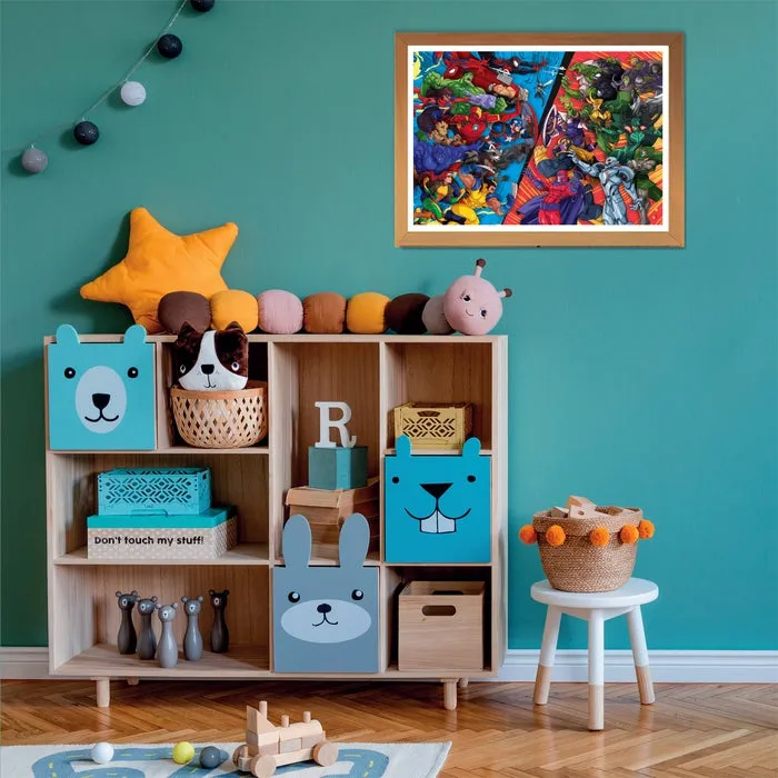 104 pcs Puzzles Marvel Heroes VS Villains