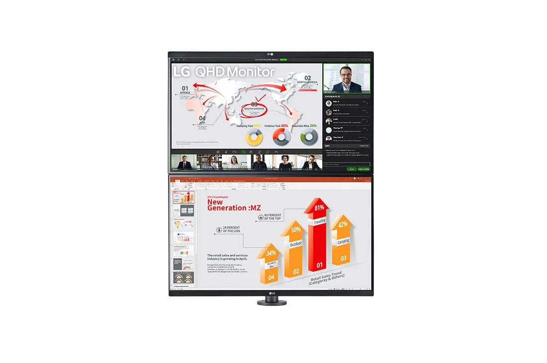 LG 27" 27QP88D-B2 QHD, IPS - sk&auml;rm