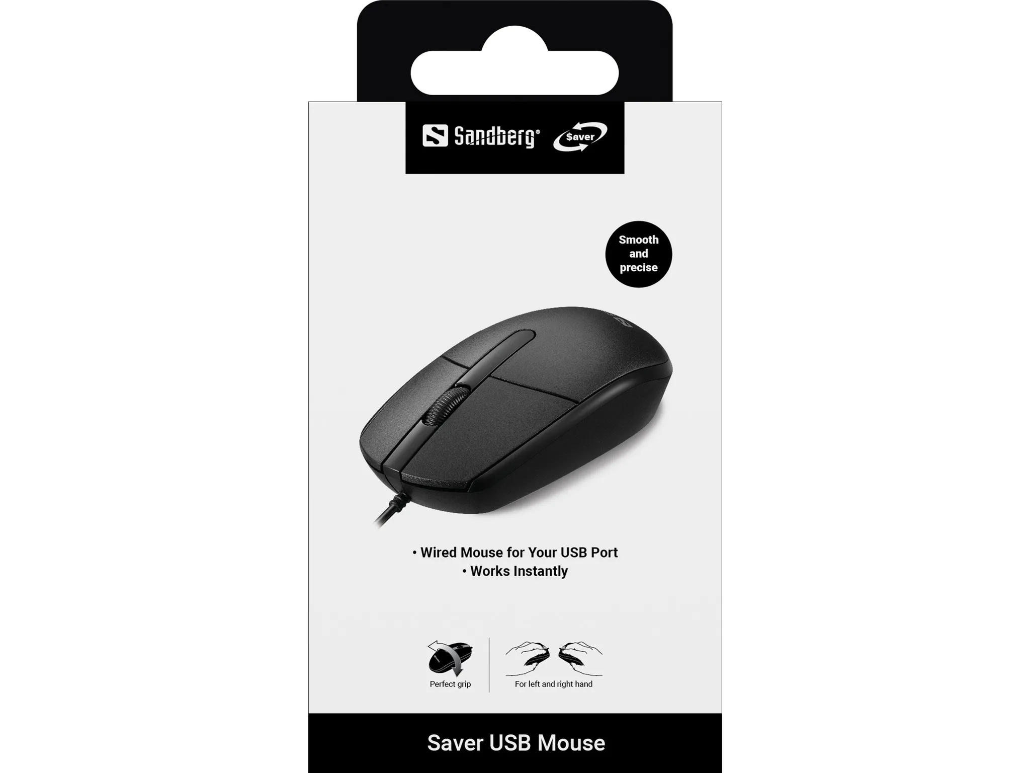 Sandberg Saver USB -hiiri, Musta