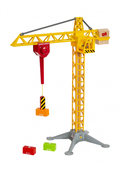 Brio large construction crane with light 33835, 5pcs