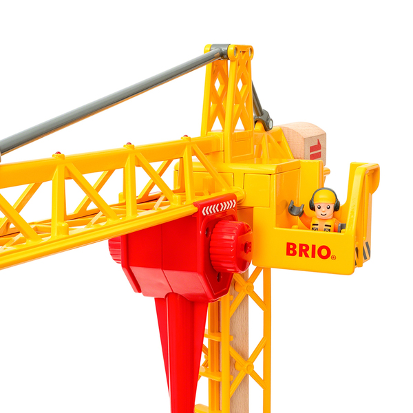 Brio large construction crane with light 33835, 5pcs