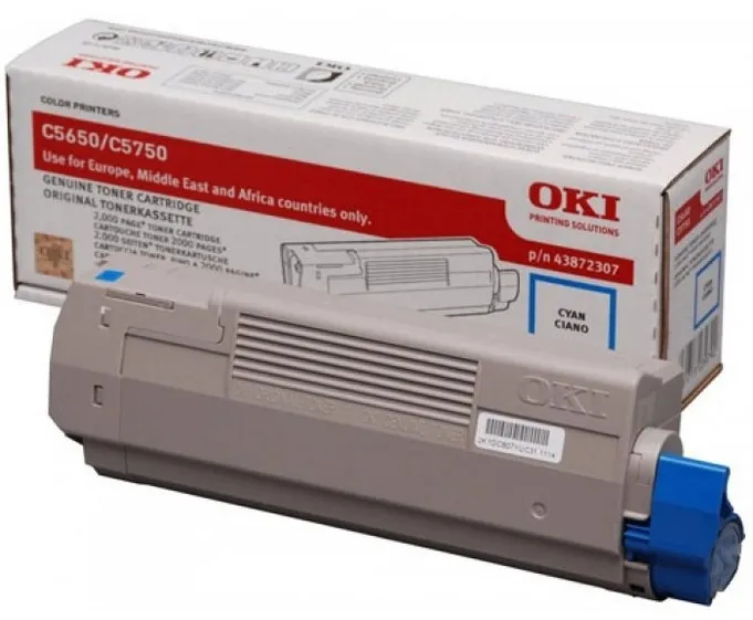 OKI 43872307 Toner cartridge, Cyan
