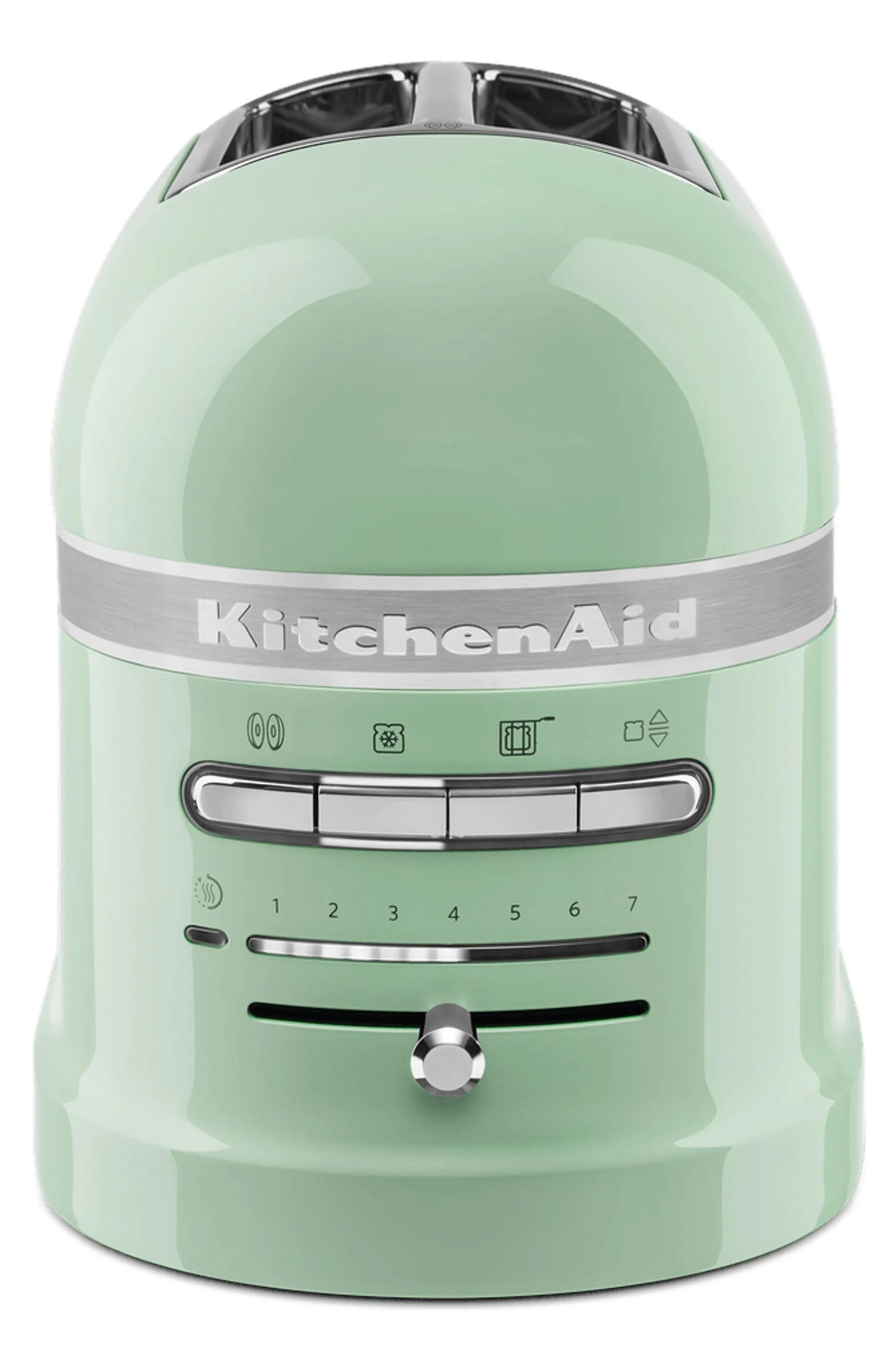 KitchenAid Artisan 5KMT2204EPT Br&ouml;drost, 2 skivor, 1250 W, Gr&ouml;n & Rostfritt st&aring;l