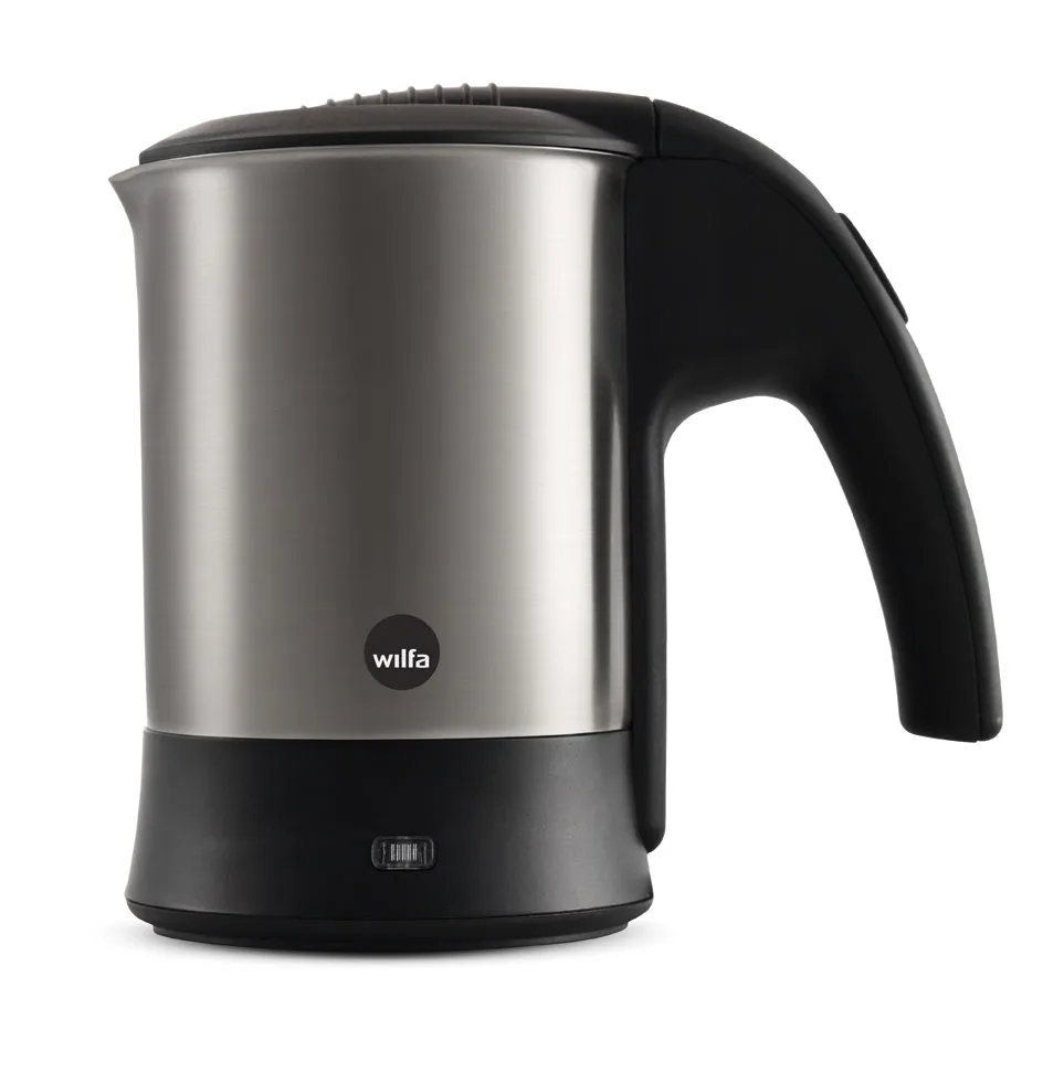 Wilfa TK-1000 - travel kettle, 0.5l, Stainless Steel and Black