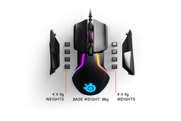 SteelSeries Rival 600 - gaming mouse, black