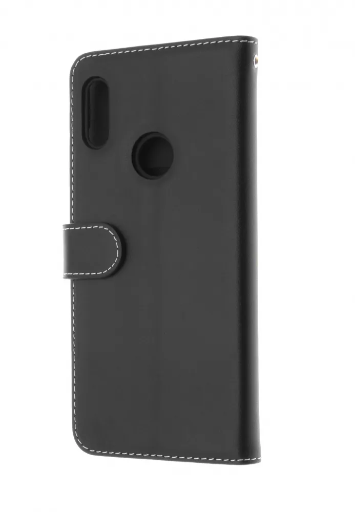 Insmat Flip Case, Honor 8A - Wallet Case, Black