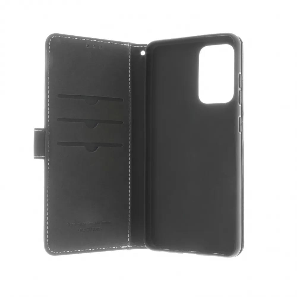 Insmat Flip Case, Galaxy A53 5G - Wallet Case, Black
