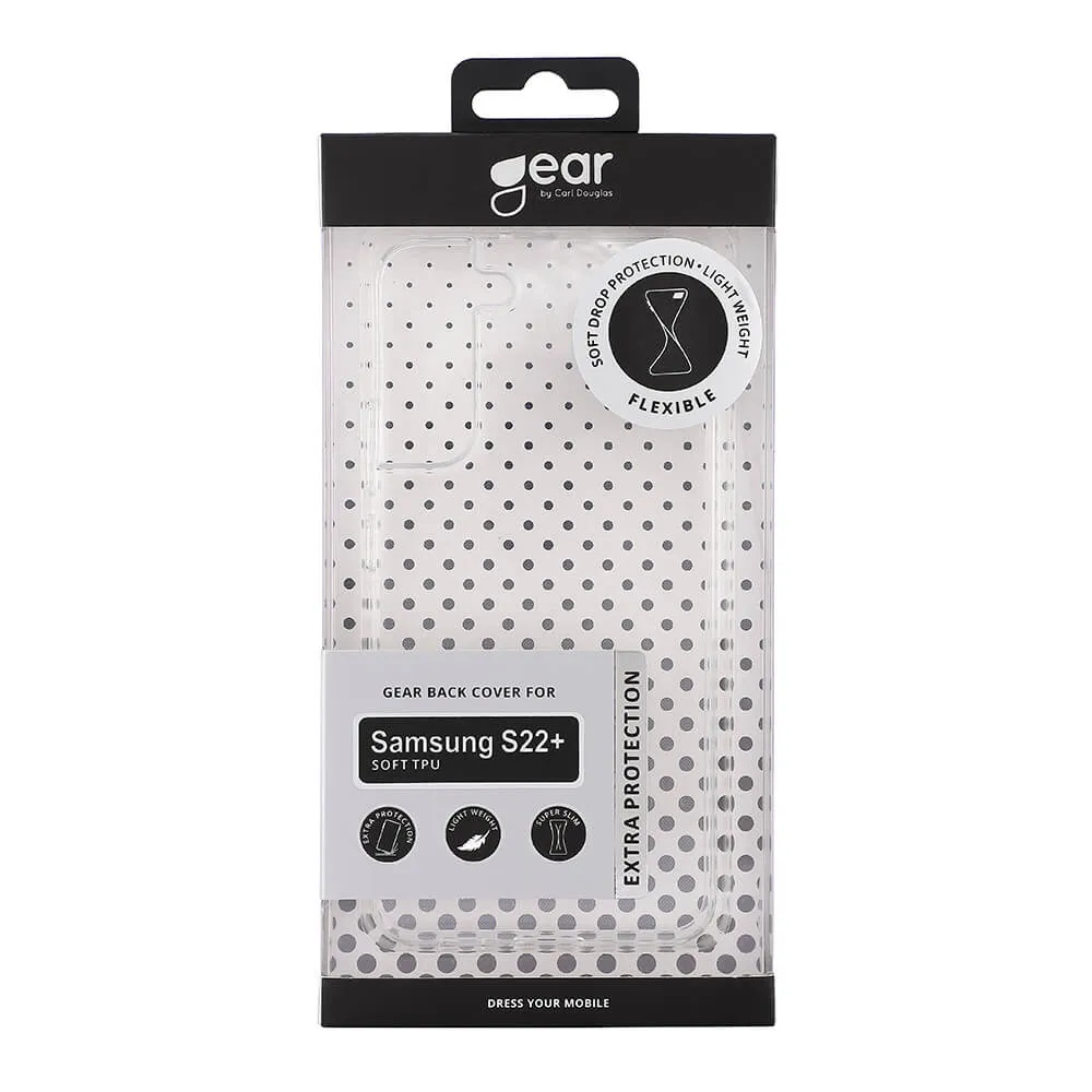 GEAR TPU, Galaxy S22 Plus -suojakuori, L&auml;pin&auml;kyv&auml;