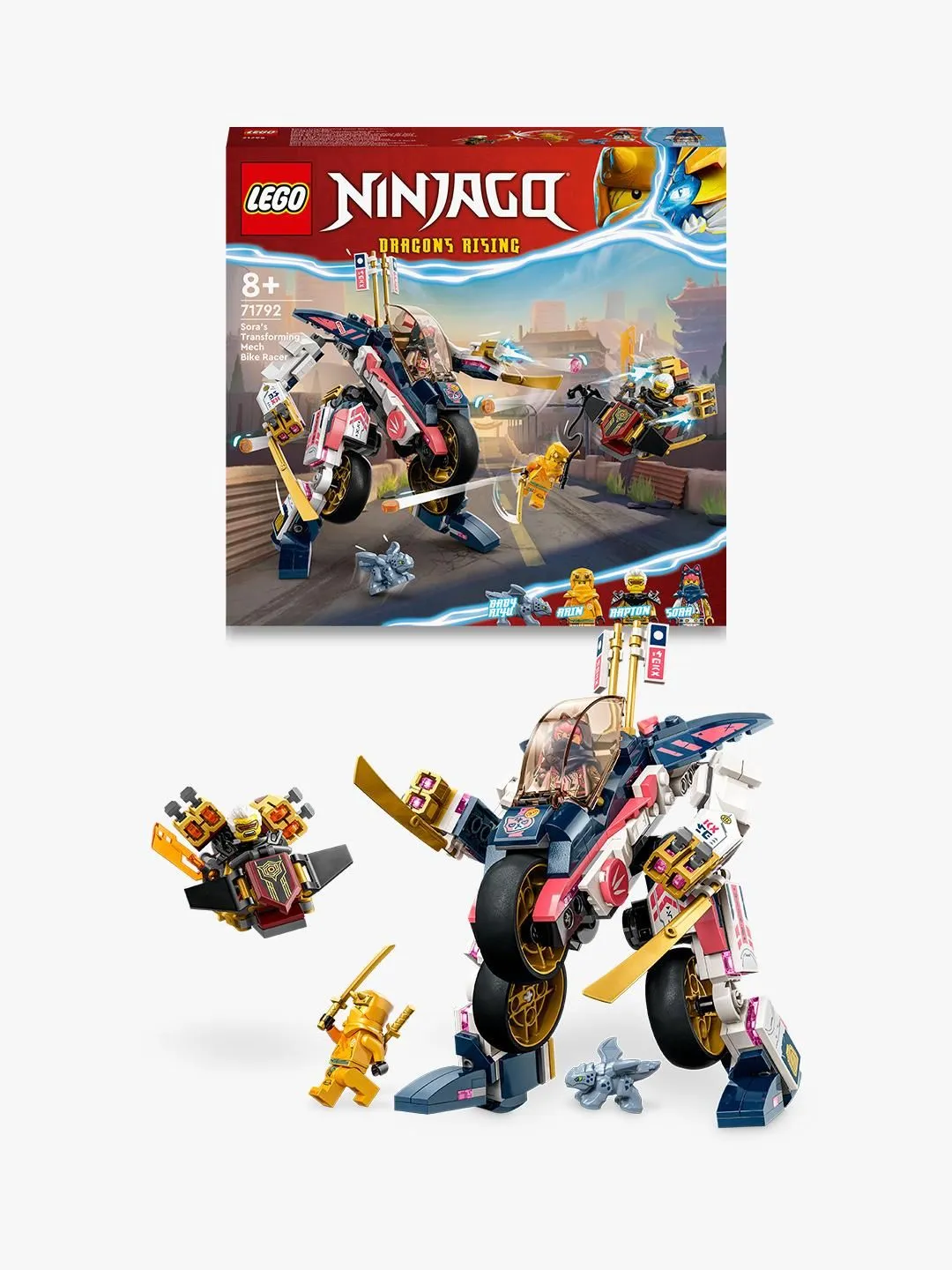 Lego Ninjago Sora's Mech Bike 71792