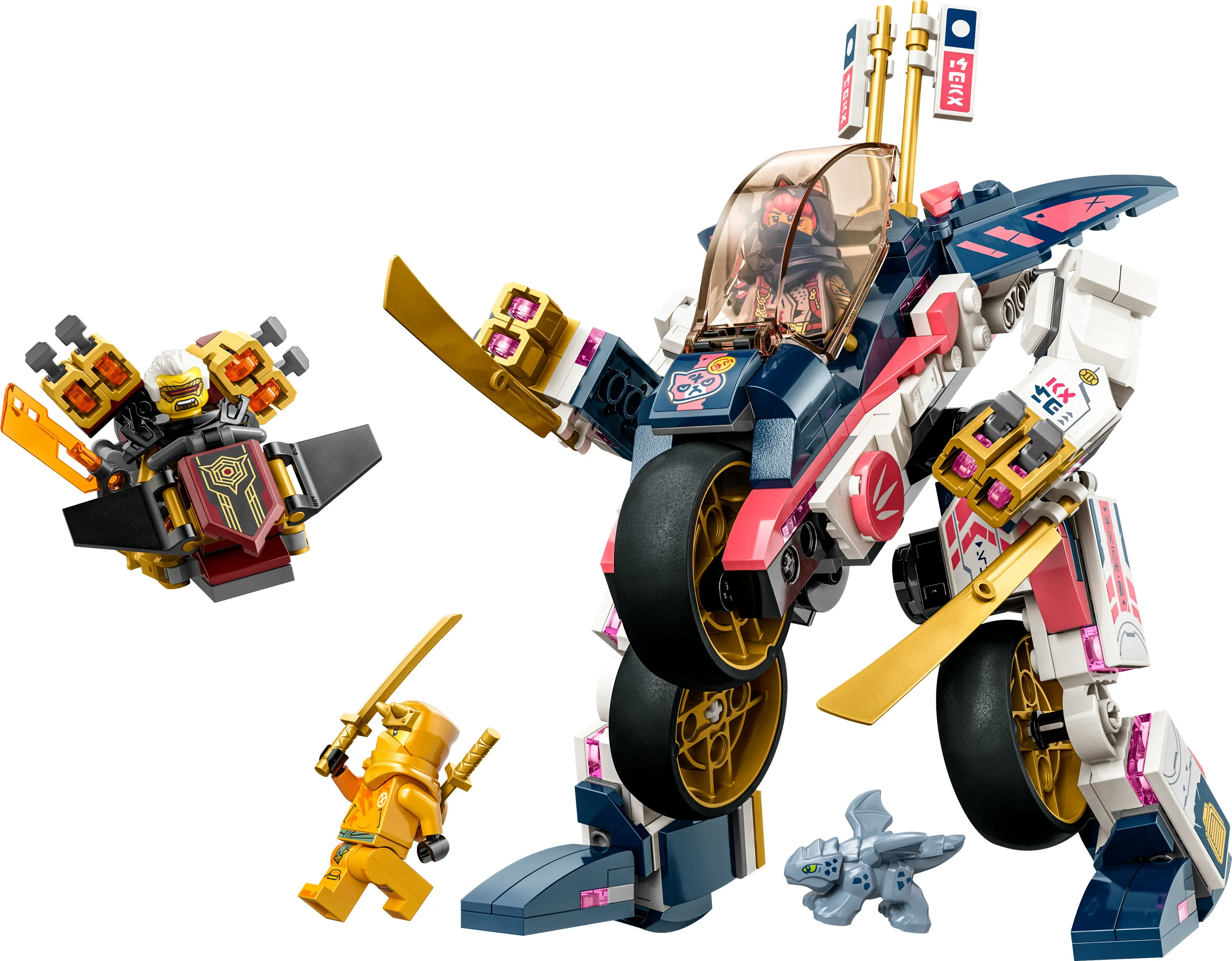 Lego Ninjago Sora's Mech Bike 71792