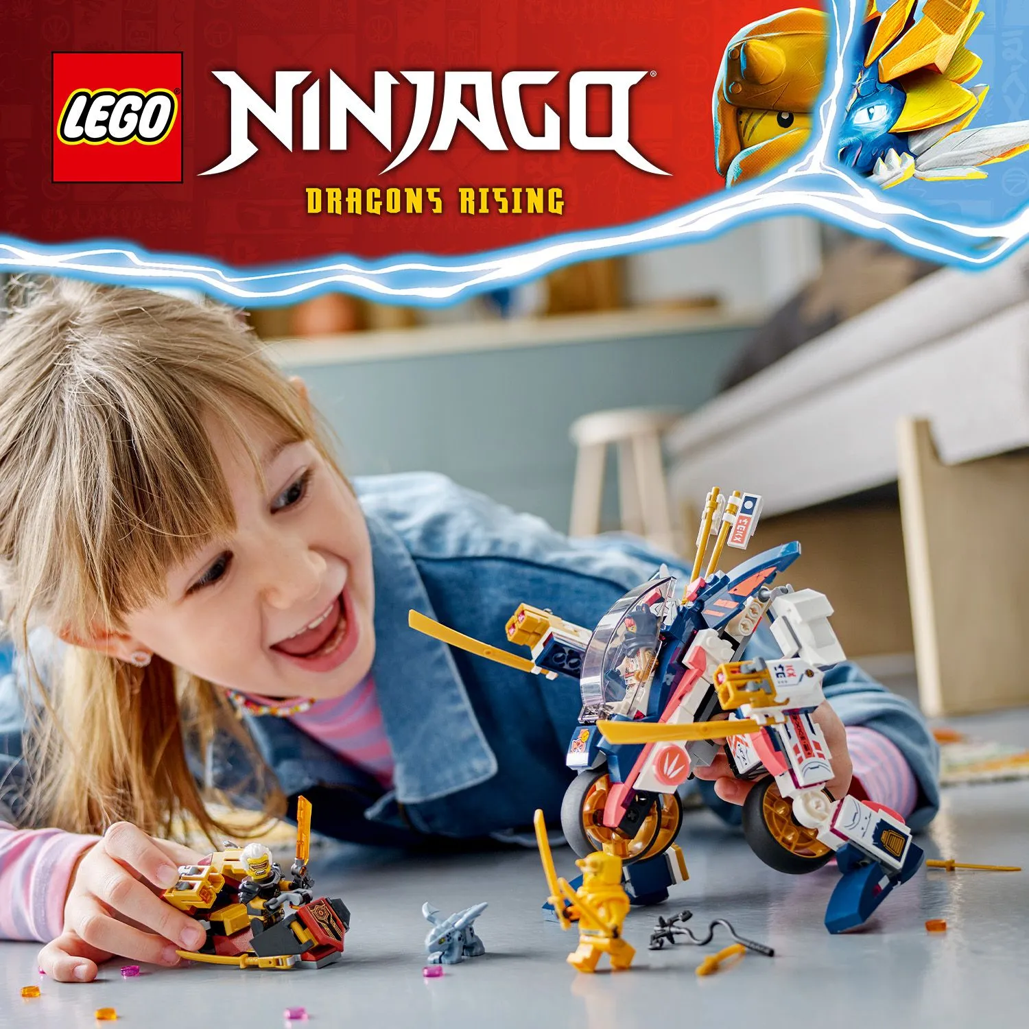 Lego Ninjago Sora's Mech Bike 71792