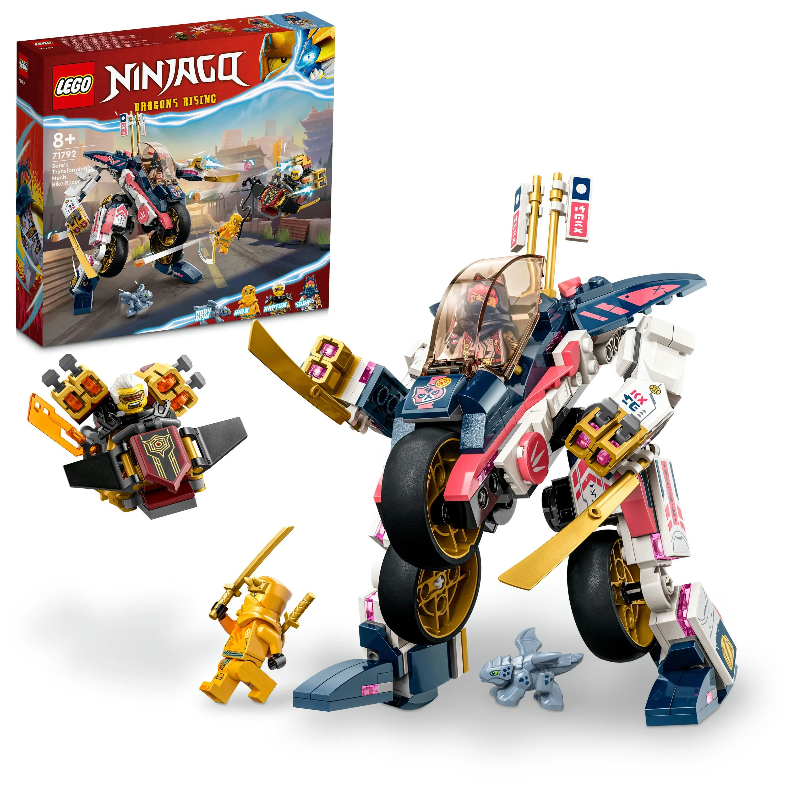 Lego Ninjago Sora's Mech Bike 71792