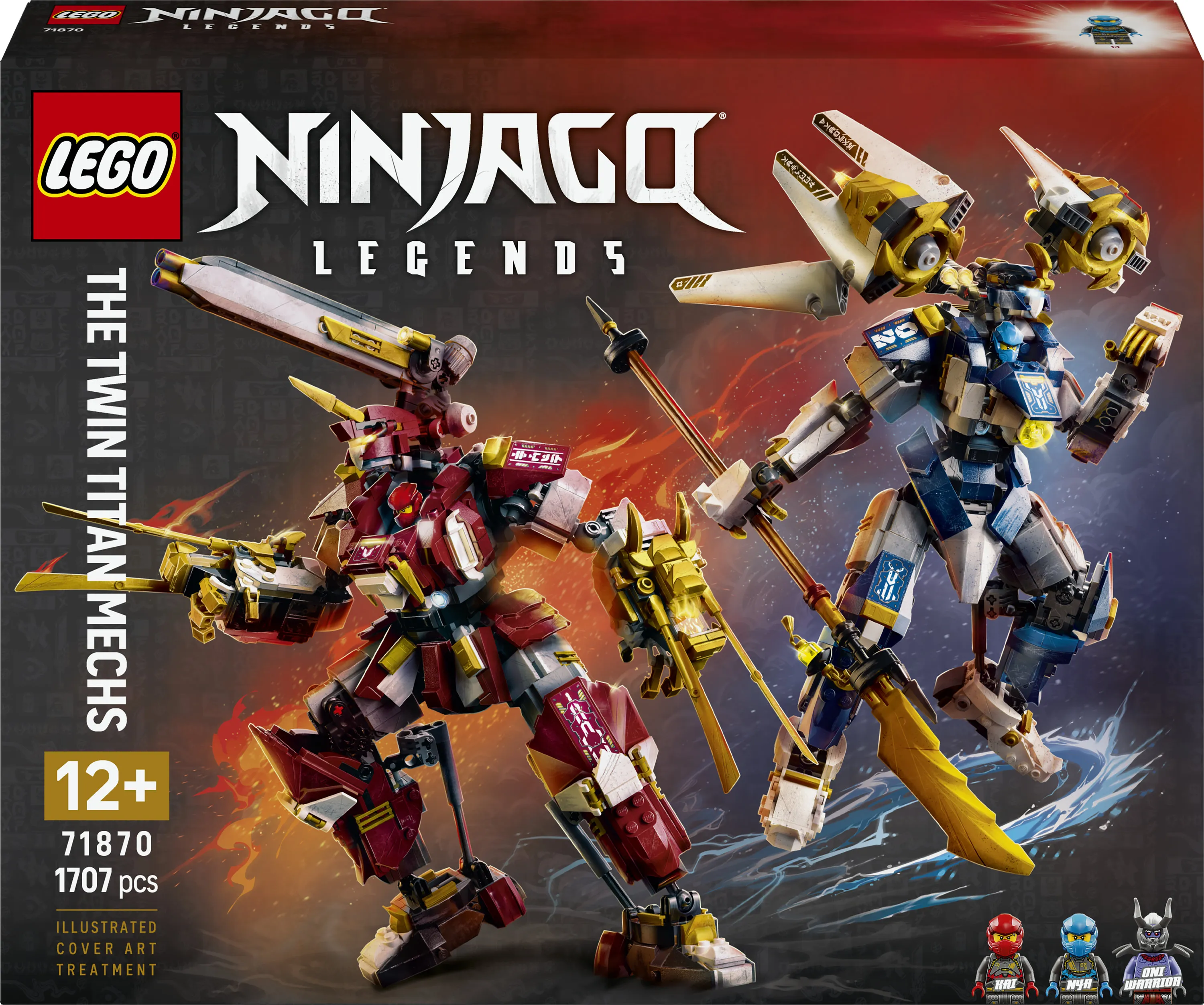 LEGO Ninjago Kaksostitaanirobotit 71870