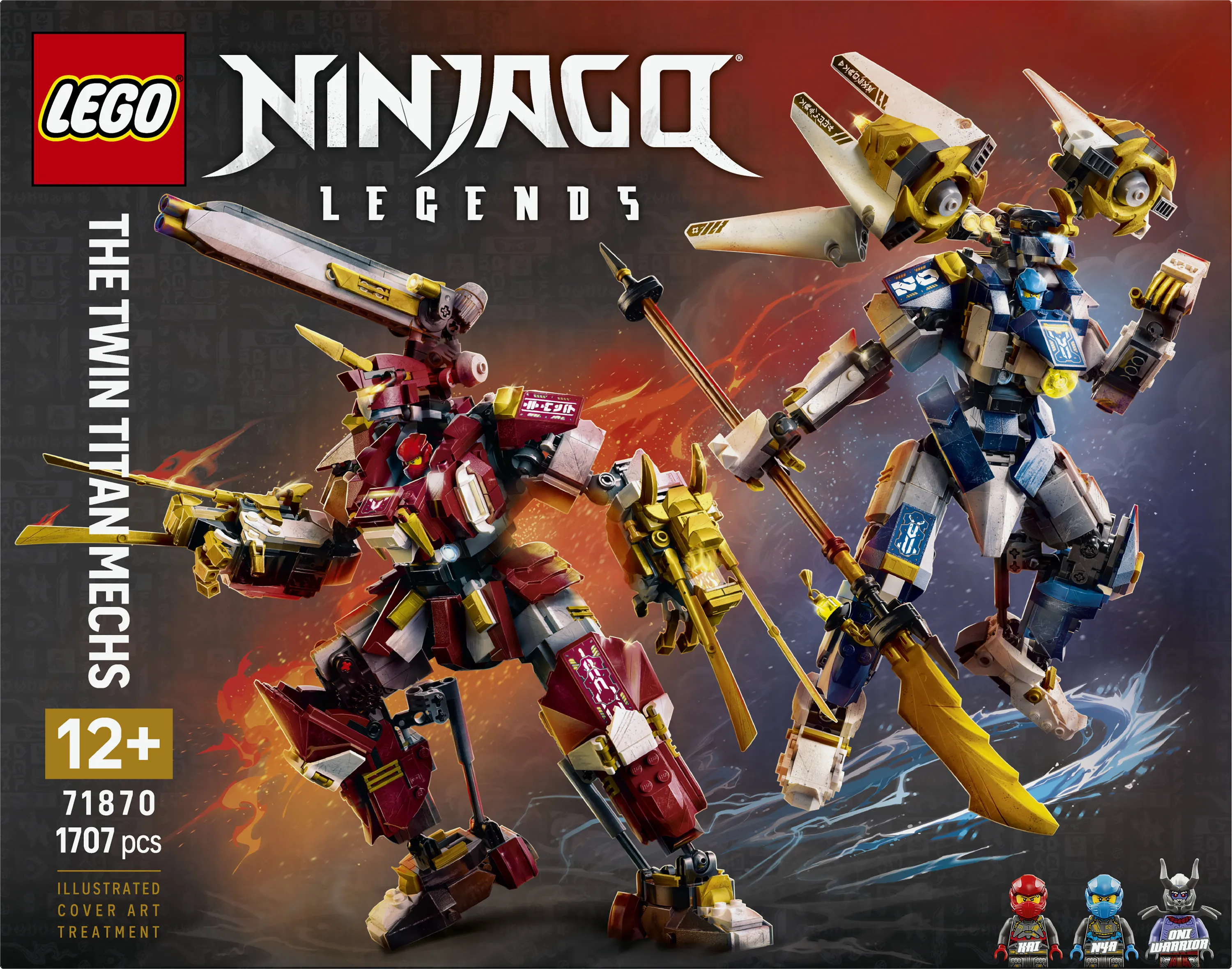 LEGO Ninjago Kaksostitaanirobotit 71870