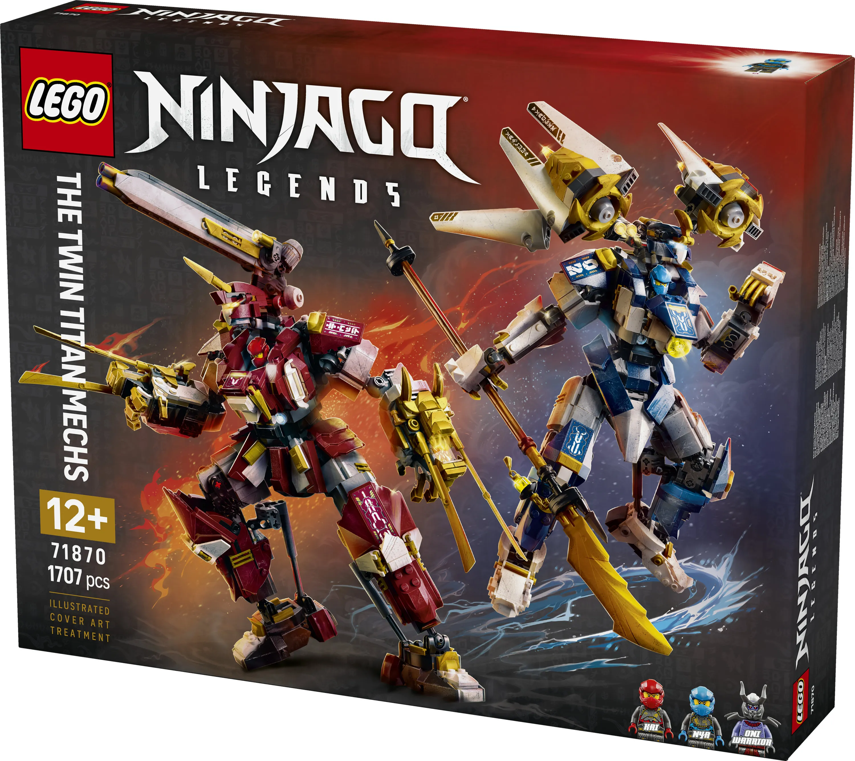 LEGO Ninjago Twin Titan Mechs 71870
