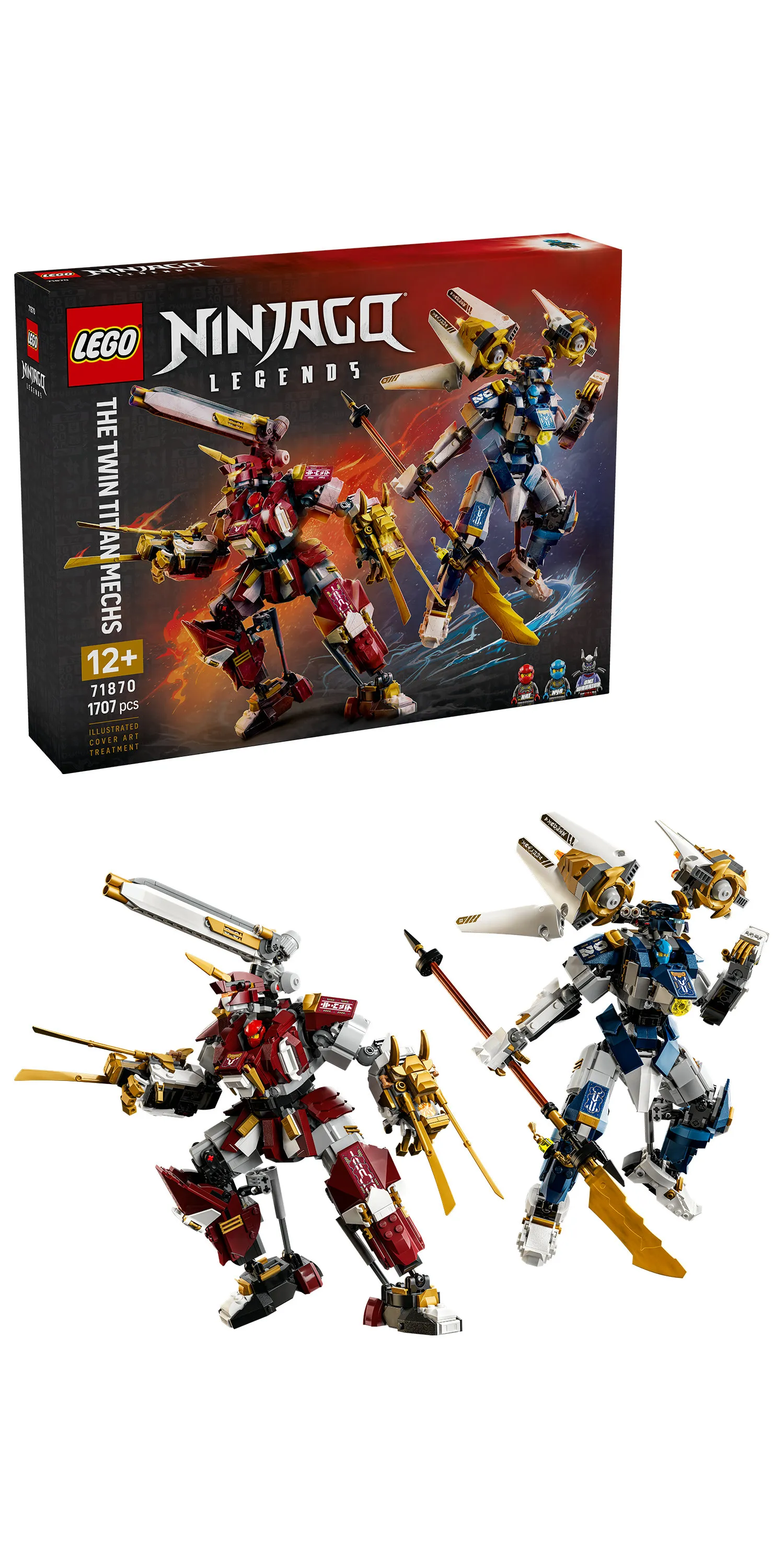 LEGO Ninjago Kaksostitaanirobotit 71870