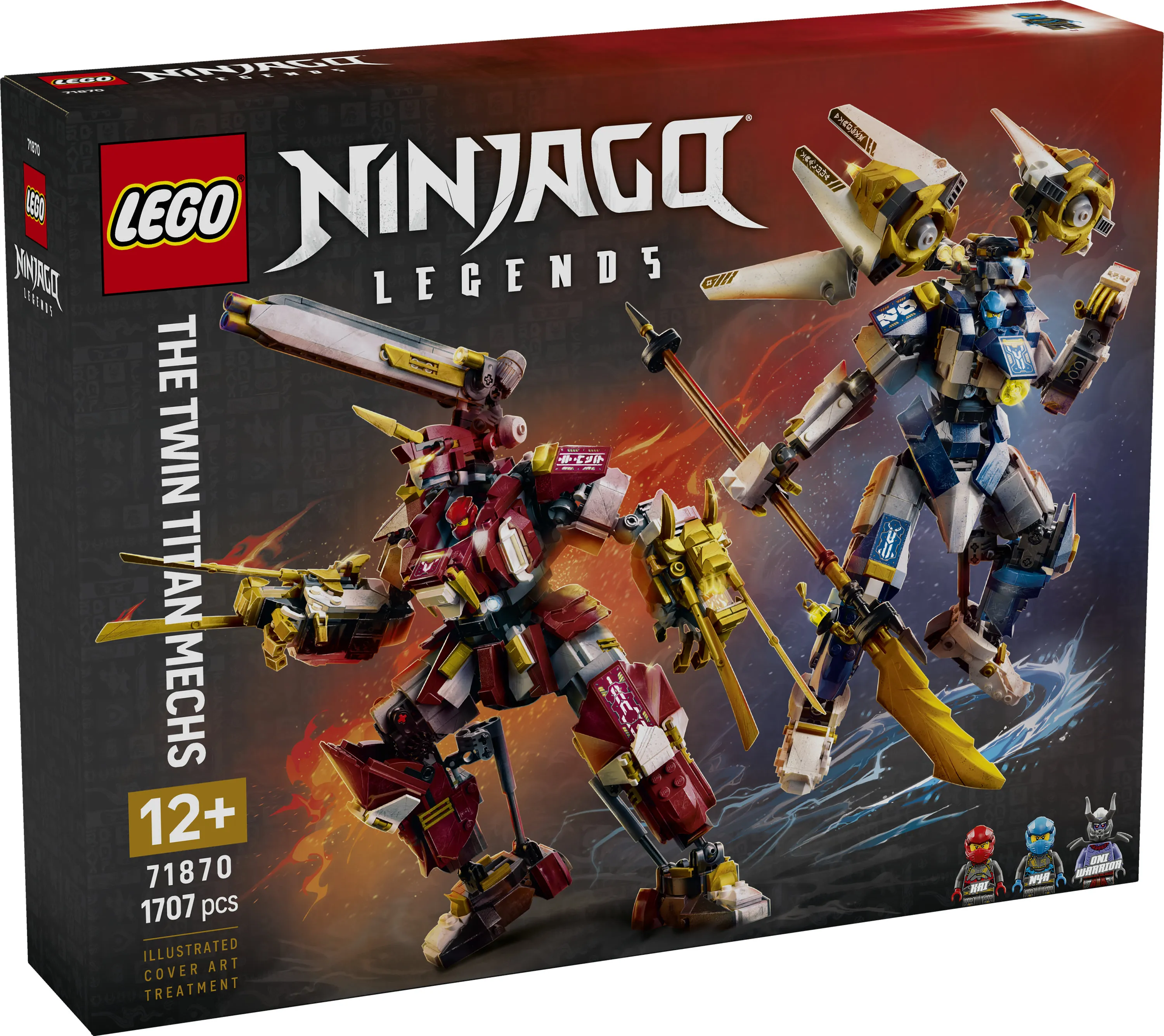 LEGO Ninjago Kaksostitaanirobotit 71870