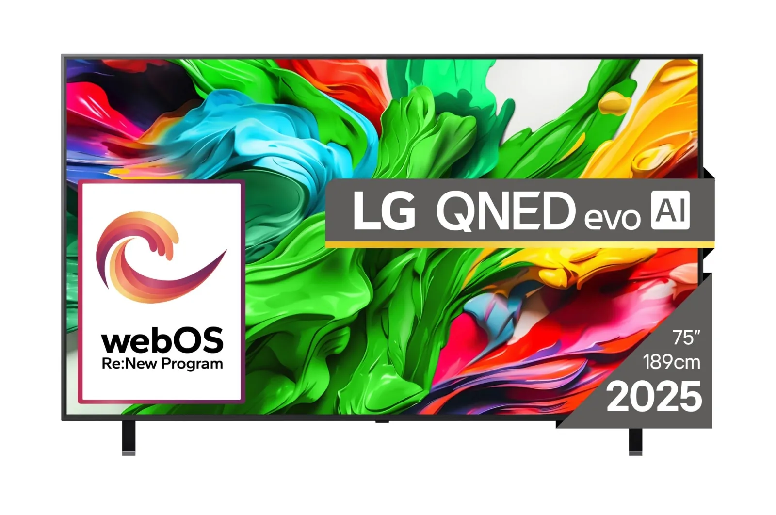 LG 75QNED85A3C 75" 4K QNED evo MiniLED webOS TV, 120 Hz, Dolby Vision, HDR10+
