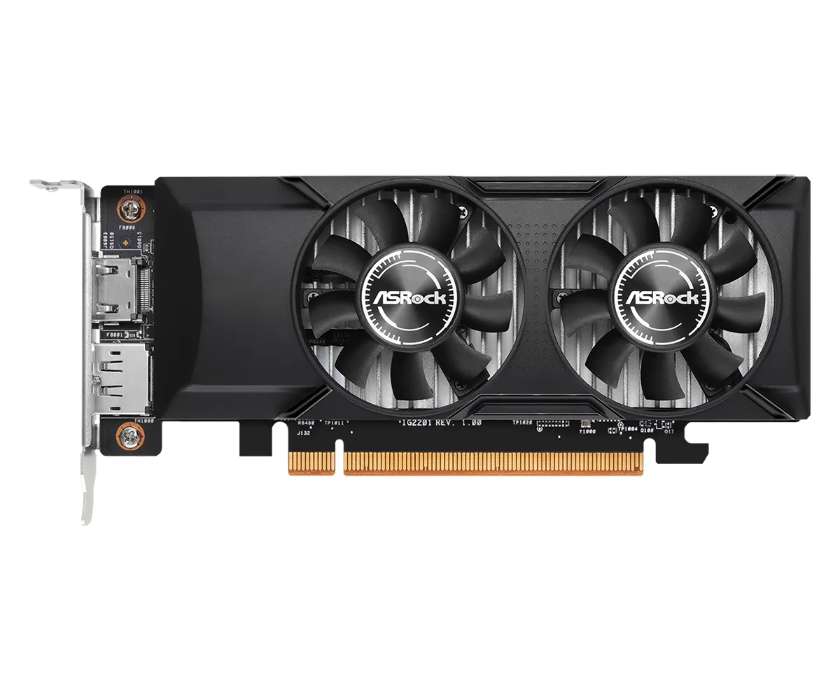 ASRock Intel Arc A310 Low Profile 4 GB grafikkort