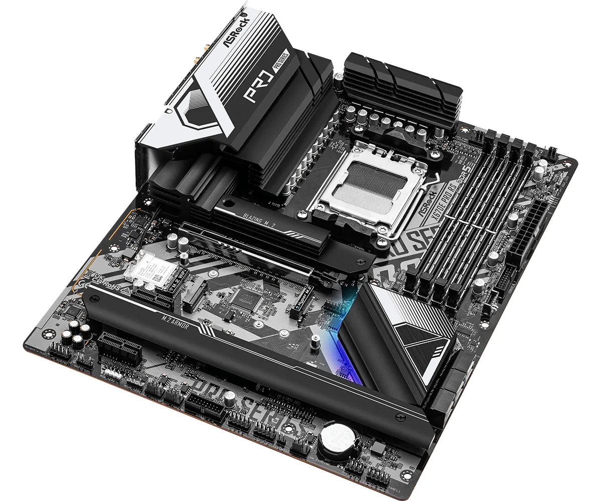 ASRock X670E Pro RS ATX - moderkort