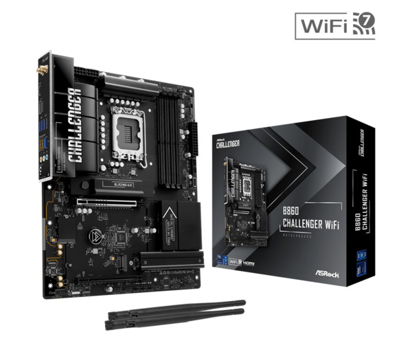 ASRock B860 Challenger WiFi 7 LGA 1851 ATX -emolevy